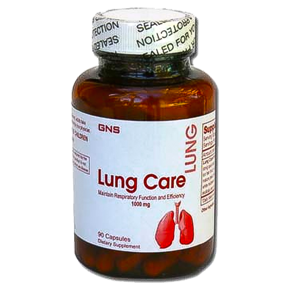 GNS Lung Care 1000mg bảo vệ phổi và duy trì sức khoẻ từ thảo dược 90 viên